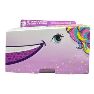 Decorate Your Own Valentine's Mailbox Unicorn